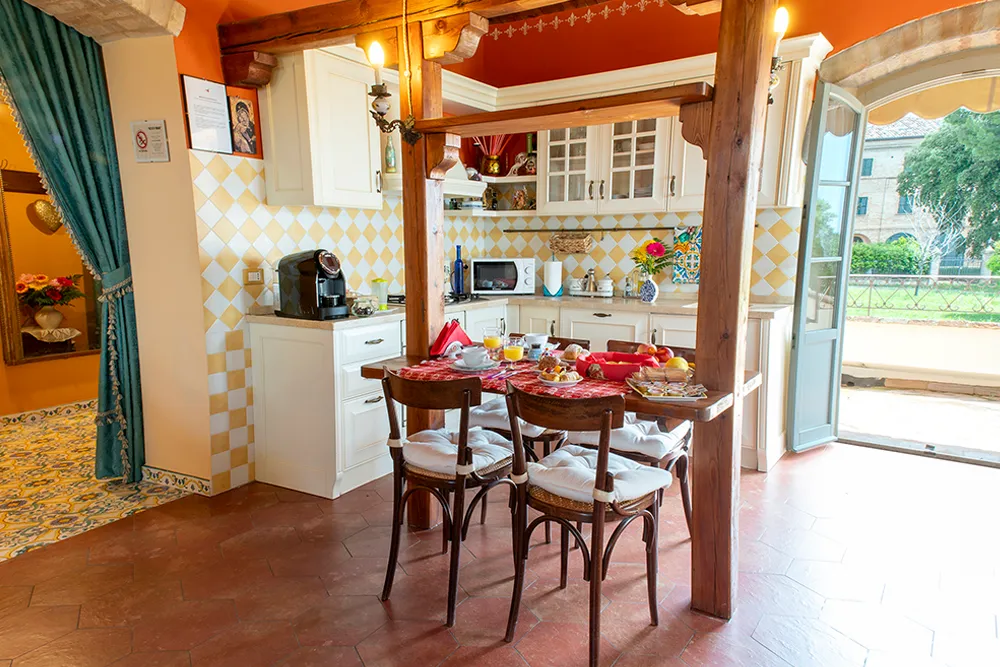 B&B-Bel Cuore-Macerata-sala colazione